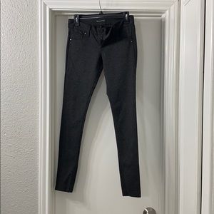 Dark charcoal jegging
